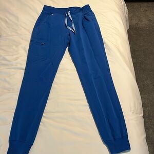 Royal Blue Figs Joggers: XS/T